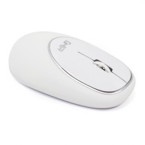 MOUSE ERGONOMICO DE MEMORY FOAM GHIA BLANCO/BLANCO /INALAMBRICO/ 1000 DPI [ GT100BB ][ MS-1248 ]