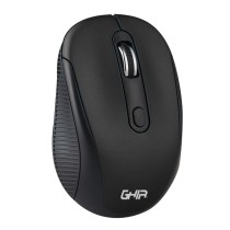 MOUSE INALAMBRICO BASICO GHIA GM200 4 BOTONES COLOR NEGRO [ GM200 ][ MS-1374 ]