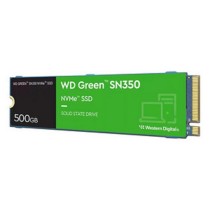 UNIDAD DE ESTADO SOLIDO SSD INTERNO WD GREEN SN350 500GB M.2 2280 NVME PCIE GEN3 LECT.2400MBS ESCRIT [ WDS500G2G0C-00CDH0WDS500G2G0C ][ HD-2880 ]