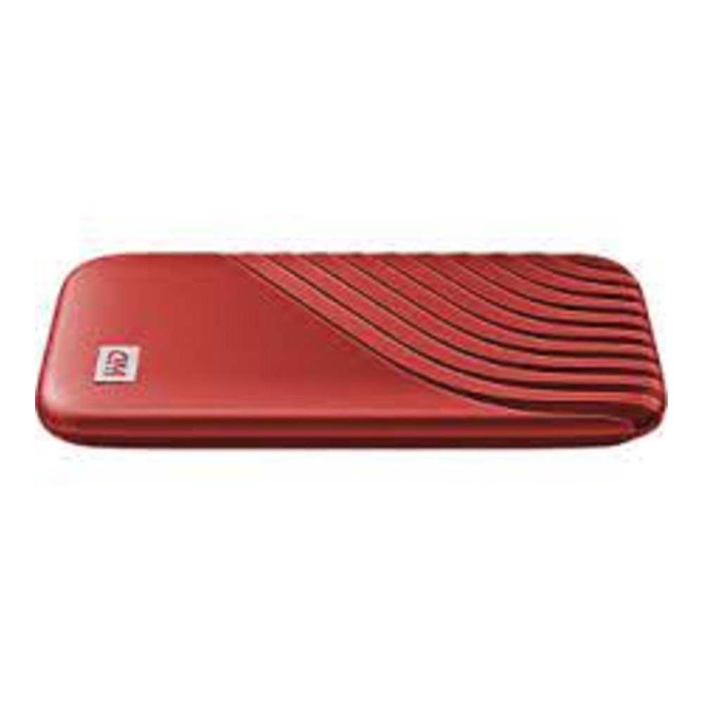 UNIDAD DE ESTADO SOLIDO SSD EXTERNO WD MY PASSPORT 1TB PORTATIL USB 3.2 TIPO C ROJO WINDOWS MAC BACK [ WDBAGF0010BRD-WESN ][ HD-2536 ]