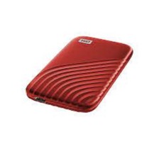 UNIDAD DE ESTADO SOLIDO SSD EXTERNO WD MY PASSPORT 1TB PORTATIL USB 3.2 TIPO C ROJO WINDOWS MAC BACK [ WDBAGF0010BRD-WESN ][ HD-2536 ]