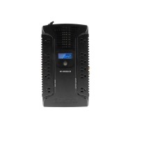 UPS INTERACTIVO FORZA HT-650LCD 650VA/390W, 12 SLDS, COAX, USB, SOBREMESA-120V [ HT-650LCD ][ FR-2106 ]