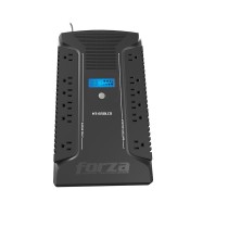 UPS INTERACTIVO FORZA HT-650LCD 650VA/390W, 12 SLDS, COAX, USB, SOBREMESA-120V [ HT-650LCD ][ FR-2106 ]