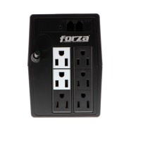 UPS INTERACTIVO FORZA NT-511 500VA/250W 6 SLDS RJ11 TORRE COMP-120V [ NT-511 ][ FR-2108 ]