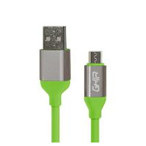 CABLE MICRO USB GHIA 1M COLOR VERDE [ GAC-194V ][ CB-2064 ]