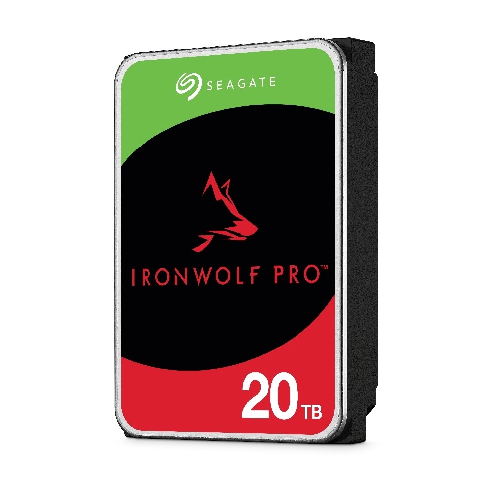 DISCO DURO INTERNO SEAGATE IRONWOLF PRO 20TB 3.5 ESCRITORIO SATA3 6GB/S 256MB 7200RPM 24X7 HOT-PLUG  [ ST20000NT001 ][ HD-2809 ]