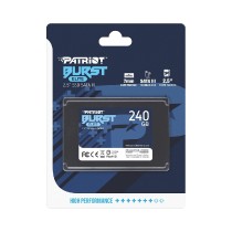 UNIDAD DE ESTADO SOLIDO INTERNO 240GB PATRIOT BURST ELITE 2.5 SATA 3 LECT.450/ESCR.320MBS 7MM PC/LAP [ PBE240GS25SSDR ][ HD-2661 ]