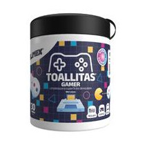 TOALLITAS HUMEDAS LIMPIADORAS GAMER SILIMEX [ TOALLITAS-GAMER ][ CN-4976 ]