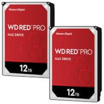 DISCO DURO INTERNO WD RED PRO 12TB 3.5 ESCRITORIO SATA3 6GB/S 256MB 7200RPM 24X7 HOTPLUG NAS 1-24 BA [ WD121KFBX ][ HD-2037 ]