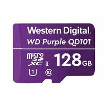 MEMORIA WD PURPLE SC QD101 MICRO SDXC 128GB VIDEOVIGILANCIA 24/7 CLASE 10 U1 LECT 50MB/S ESC 40MB/S  [ WDD128G1P0C-85AEL0WDD128G1P0C ][ RAM-3503 ]