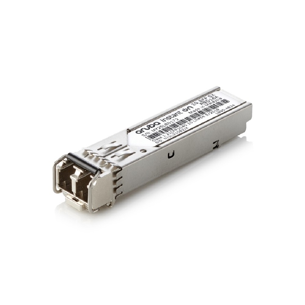 TRANSCEIVER HPE ARUBA R9D16A INSTANT ON 1G SFP LC SX 500 METROS OM2 MULTI MODO [ R9D16A ][ AC-10030 ]