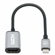 CONVERTIDOR,MANHATTAN,153706,USB-C A HDMI H, 4K@60HZ [ 153706 ][ AC-10841 ]