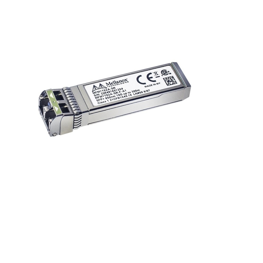 TRANSCIVER QNAP TRX-10GSFP-SR-MLX / MELLANOX MFM1T02A-SR / SFP+ / MODULO ÓPTICO 10G BASE-SR / MULTI [ TRX-10GSFP-SR-MLX ][ AC-10883 ]