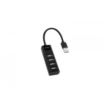 HUB ACTECK PORT X 2 DH420 / USB A / 4 PUERTOS USB 2.0 / 30 CM / NEGRO / AC-934671 [ AC-934671 ][ AC-10900 ]