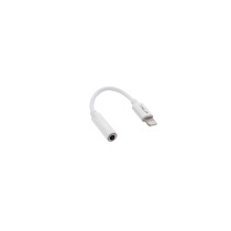  ADAPTADOR ACTECK SHIFT PLUS  AL405 / LIGHTNING A AUX 3.5 MM / 11 CM / BLANCO / AC-934848 [ AC-934848 ][ AC-10957 ]