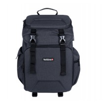 MOCHILA BACKPACK TECHZONE GLORY TZ21LBP13-A 18 GRIS OSCURO [ TZ21LBP13-A ][ AC-10983 ]