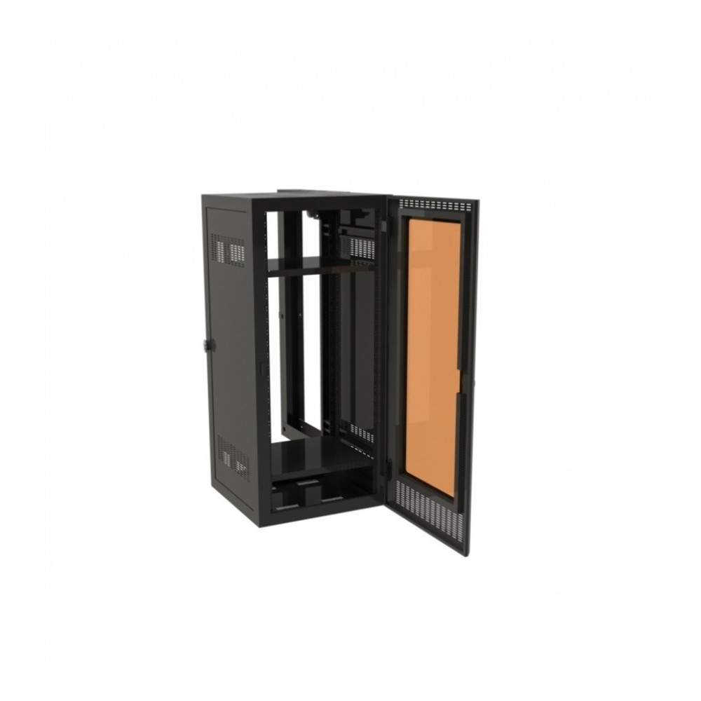 GABINETE NORTH SYSTEM NORTH015-BKT MONTAJE EN PARED C/E 26 U.R. COLOR NEGRO TEXTURIZADO **NO INCLUYE [ NORTH015-BKT ][ AC-11146 ]