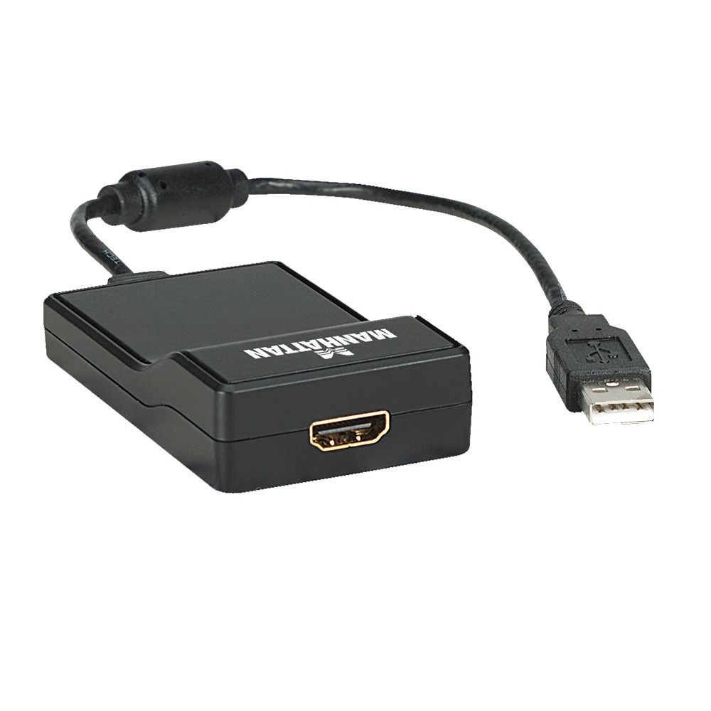 CONVERTIDOR VIDEO,MANHATTAN,151061, USB 2.0 A HDMI H [ 151061 ][ AC-2870 ]