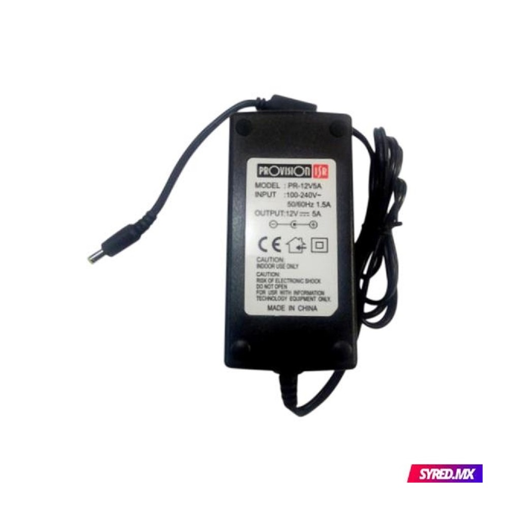 FUENTE DE PODER INDIVIDUAL / PROVISION ISR / PR-12V3A / 12V/3A  [ PR-AV3PR-12V3A ][ AC-4408 ]