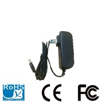 FUENTE DE PODER SAXXON REGULADA/ 12VDC/ 2 AMP/ CABLE DE 1.2MTS/ [ PSU1202E ][ AC-5745 ]