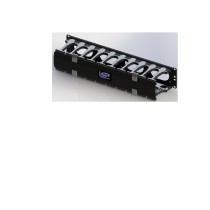 ORGANIZADOR DE CABLES NORTH SYSTEM 2 U.R. FINGERPRO HORIZONTAL FRONTAL 19 PULGADAS [ NORTH-OH2US ][ AC-5842 ]