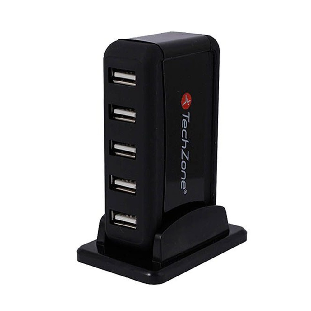 HUB TECHZONE TZ17HUB01 7 PUERTOS USB 2.0 [ TZ17HUB01 ][ AC-5890 ]