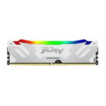 MEMORIA RAM KINGSTON FURY RENEGADE DDR5 SILVER/WHITE 16GB 6000MHZ CL32 RGB (KF560C32RWA-16) [ KF560C32RWA-16 ][ RAM-4451 ]