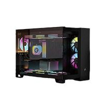 GABINETE CORSAIR 2500X LINK/ NEGRO/SEMI- TORRE/ MICRO-ATX  MITX  /CRISTAL TEMPLADO/GAMER/ (CC-901126 [ CC-9011267-WW ][ CS-951 ]