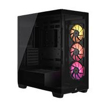 GABINETE CORSAIR ICUE LINK 3500X RGB / SEMI- TORRE / ATX / GAMER / BLACK (CC-9011280-WW) [ CC-9011280-WW ][ CS-980 ]