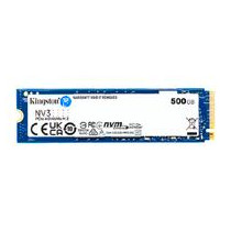 UNIDAD DE ESTADO SOLIDO INTERNO 500GB KINGSTON SNV3S NV3 M.2 2280 NVME PCIE GEN 4X4 LECT. 5000 ESCRI [ SNV3S500G ][ HD-3177 ]