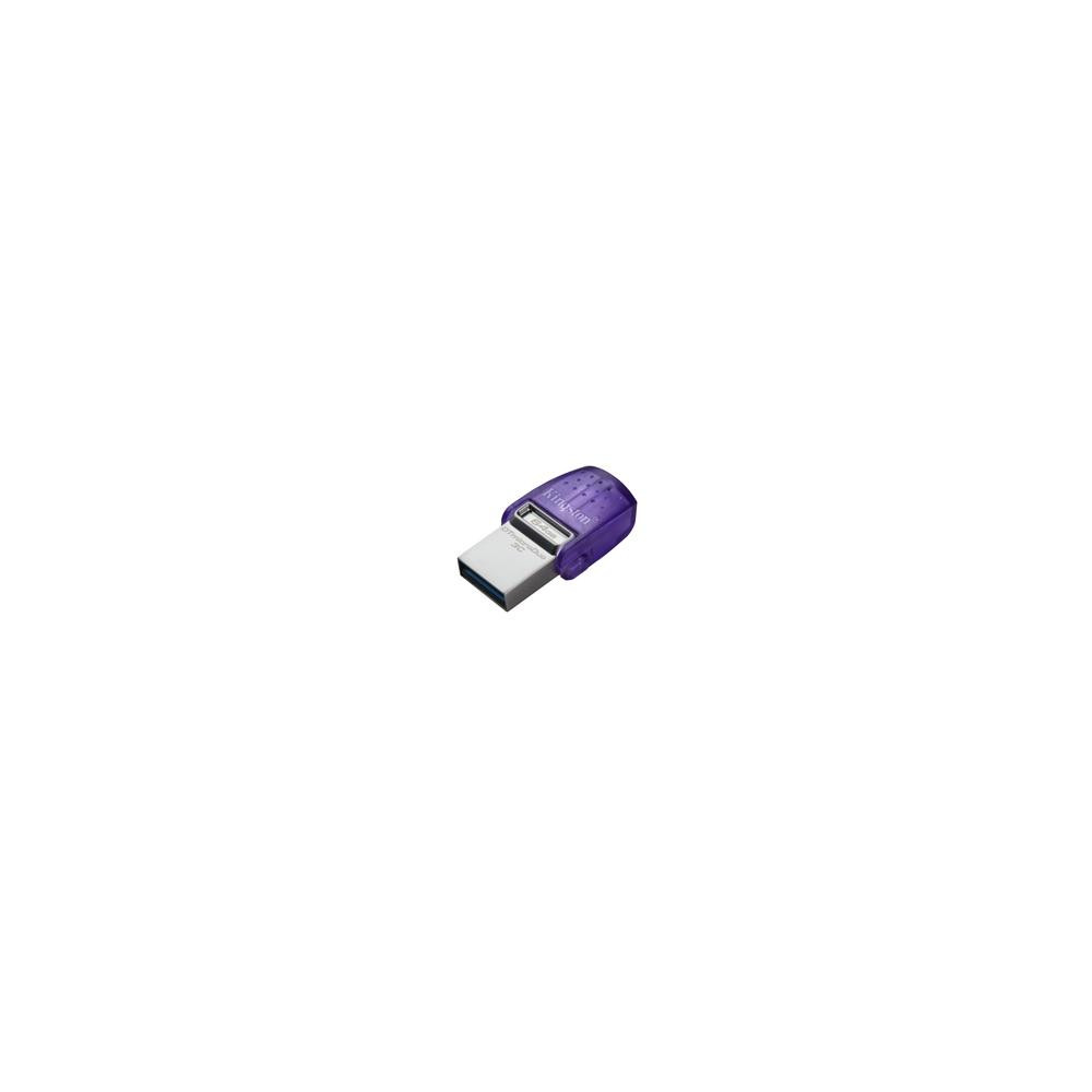 MEMORIA FLASH USB KINGSTON DATATRAVELER MICRODUO  64GB 3C TYPE A-C (DTDUO3CG3/64GB) [ DTDUO3CG364GB ][ RAM-3961 ]