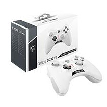 GAME PAD FORCE GC30 V2 WHITE MSI USB/WINDOWS/ANROID 4.1/VIBRACION 8 HORAS DE JUEGO [ FORCE-GC30-V2-WHITE ][ MM-142 ]