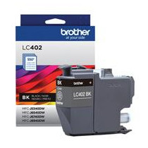 CARTUCHO BROTHER LC402BK NEGRO, RENDIMIENTO 550 PAGINAS [ LC402BK ][ CN-4632 ]