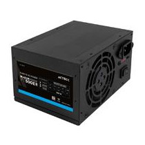 FUENTE DE PODER ACTECK BLAZAR PRIME FT500P / ATX / 500 W / NO MODULAR / VENTILADOR 80 MM / 1 AÑOS D [ AC-9381437506215938143 ][ CSP-574 ]