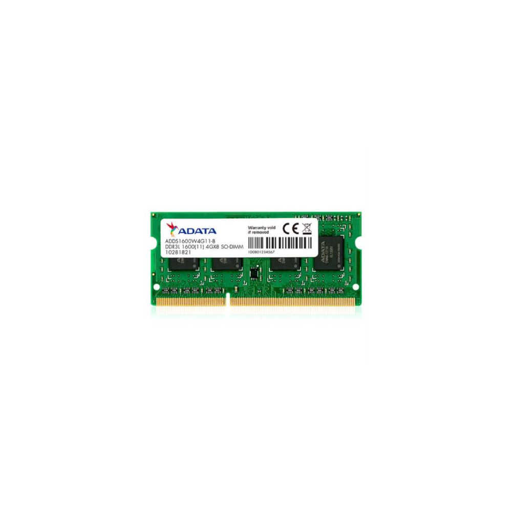 Memoria Ram Adata SO-DIMM 4GB 1600MHz - DDR3LOW [ ADDS1600W4G11-S ]