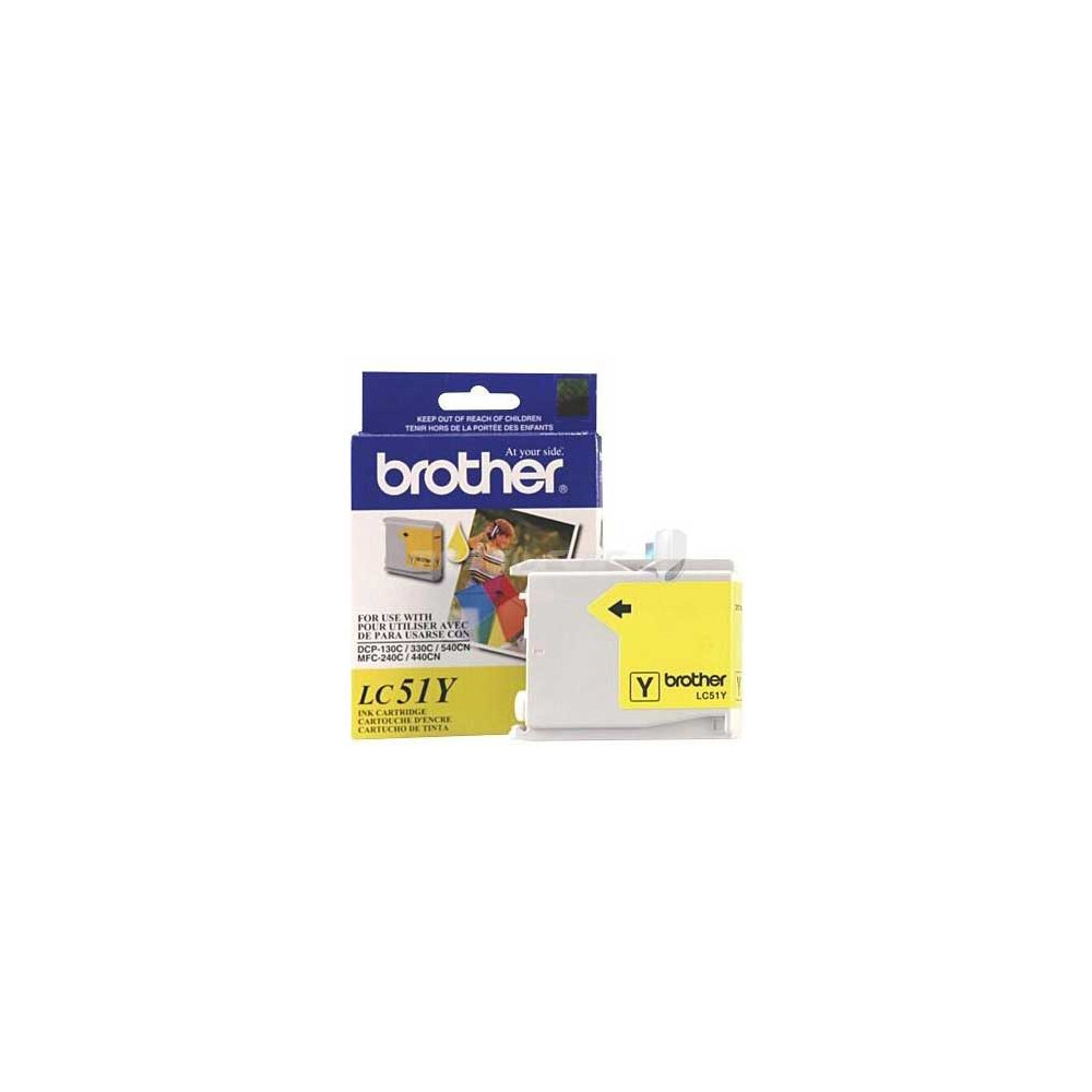 TINTA BROTHER LC51Y AMARILLO MFC240C DCP130C [ LC51Y ]