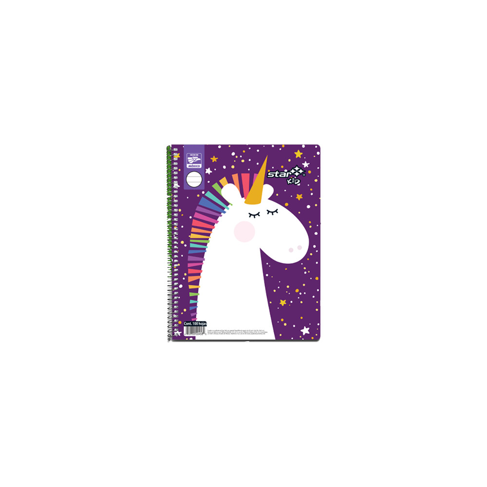 CUADERNO ESTRELLA PROFESIONAL RAYA 100H KID [ 458 ]