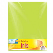 CARTULINA EUROMAC IRIS VERDE LIMON 50X65 C/10 [ EI0047 ]