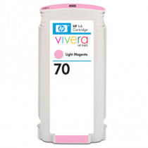 TINTA HP LF 70 MAGENTA CLARO DESIGNJET Z2100 Z3100 130ML [ C9455A ]