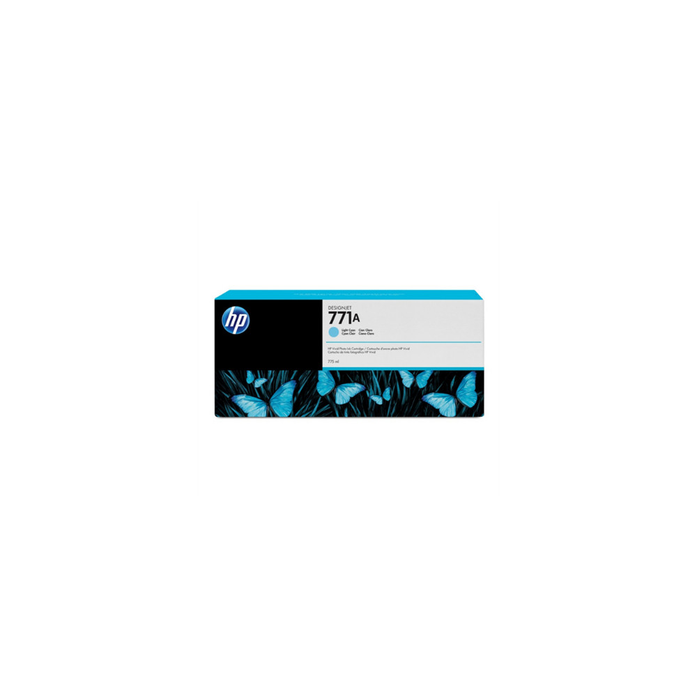 TINTA HP LF CYAN LIGHT DESIGNJET 771A [ B6Y20A ]