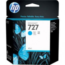 TINTA HP LF 727 DESIGNJET CIAN 300ML [ F9J76A ]