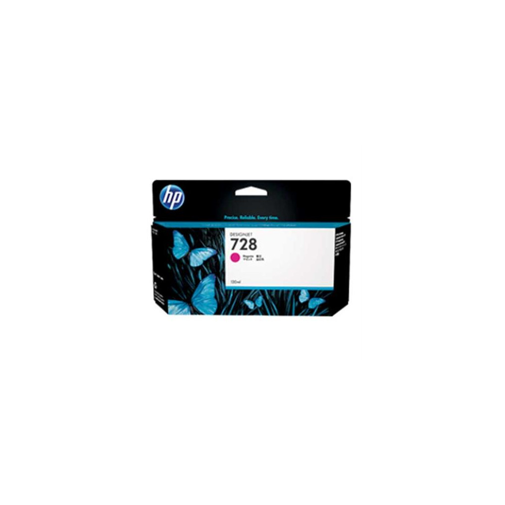 TINTA HP LF 728 DESIGNJET MAGENTA 300ML [ F9K16A ]