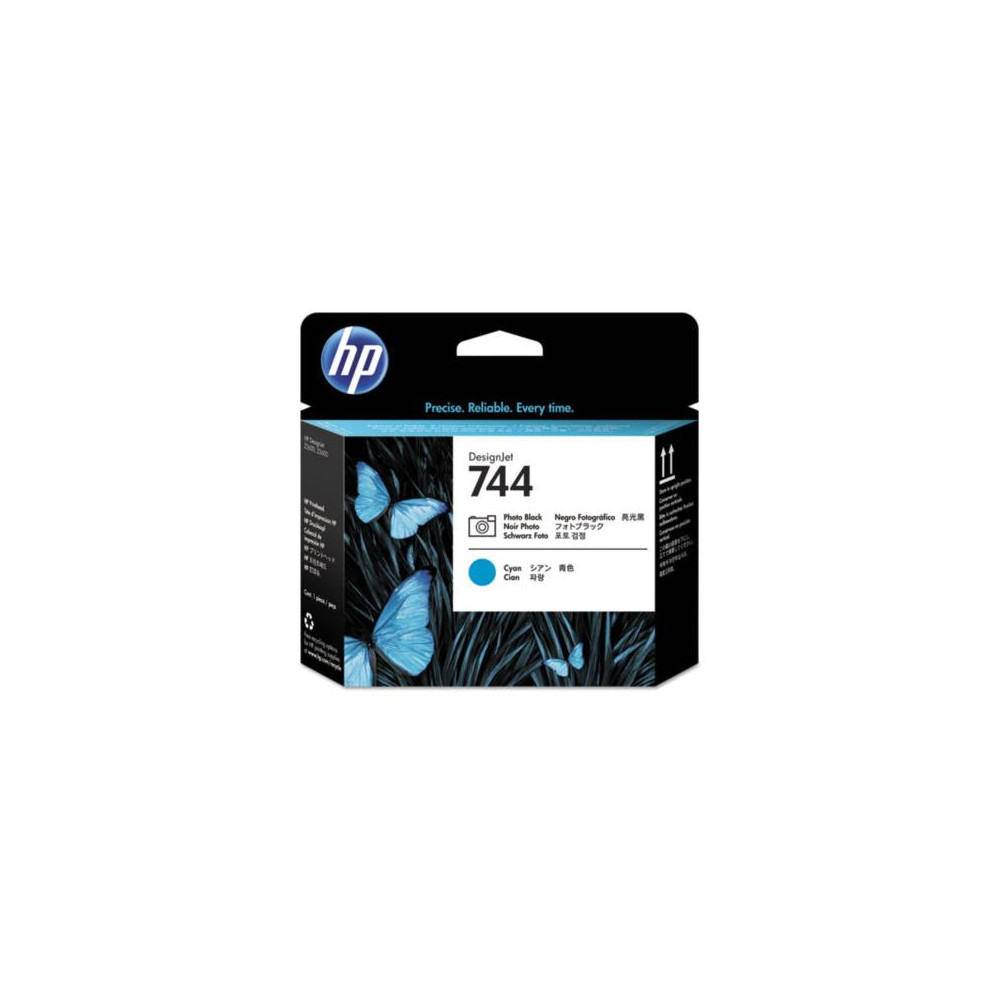 CABEZAL HP LF 744 DESIGNJET NEGRO FOTO/CIAN [ F9J86A ]