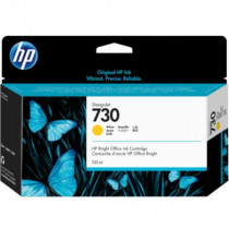 Tinta HP DesignJet 730 130ml Color Amarillo [ P2V64A ]