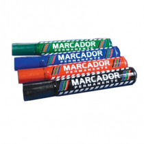 MARCADOR BACO PERMANENTE PLASTICO VERDE C/12 [ MR014 ]