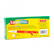 Marcador Baco Plumin Bacoloretto Color Rojo C/12 Pzas [ MR125 ]