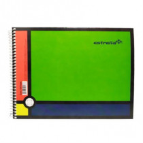 Cuaderno Estrella Espiral Forma Italiana C5 C/100 Hojas [ 172 ]