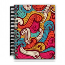 LIBRETA ESTRELLA 1/8 ESPIRAL DOBLE WIRE-O PASTA SUAVE 100HJS [ 561 ]