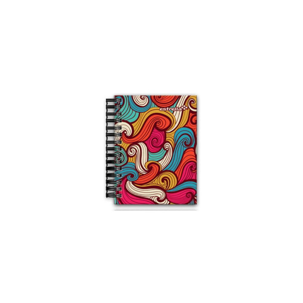 LIBRETA ESTRELLA 1/8 ESPIRAL DOBLE WIRE-O PASTA SUAVE 100HJS [ 561 ]