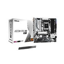 MB ASROCK A620M PRO RS WIFI/AMD AM5/96 GB DDR5 7200MHZ/1 PCIE 4.0X16/4 SATA3/2 HYPER M.2/1 M.2/5 USB [ A620M-PRO-RS-WIFI ][ MB-1350 ]